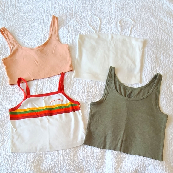Cropped Tank Tops (4) - Picture 1 of 5